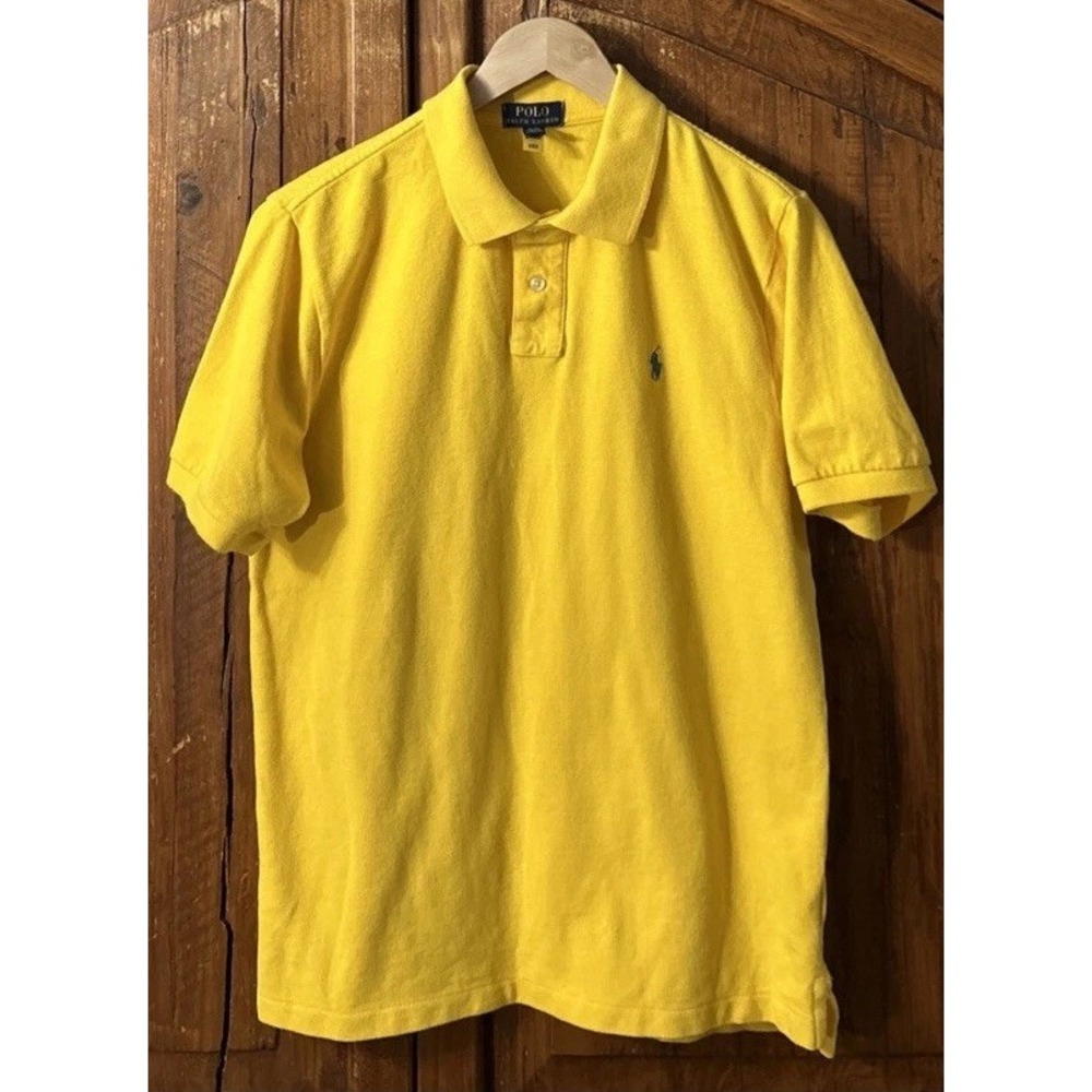 Boys Polo Ralph Lauren Iconic Mesh Polo Shirt Sz XL 18-20 Casual